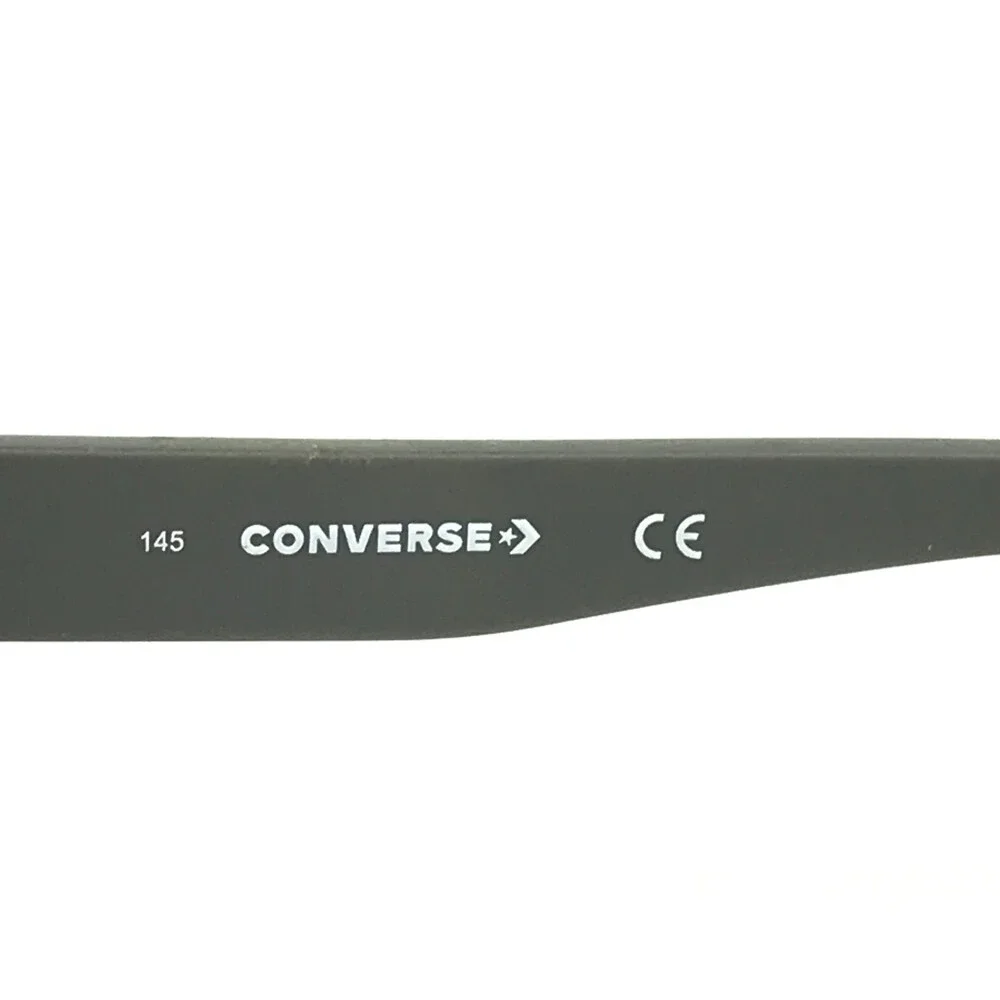 Converse Eyeglasses Frames CV5018 331 Transparent Green Round Full Rim 49-20-145